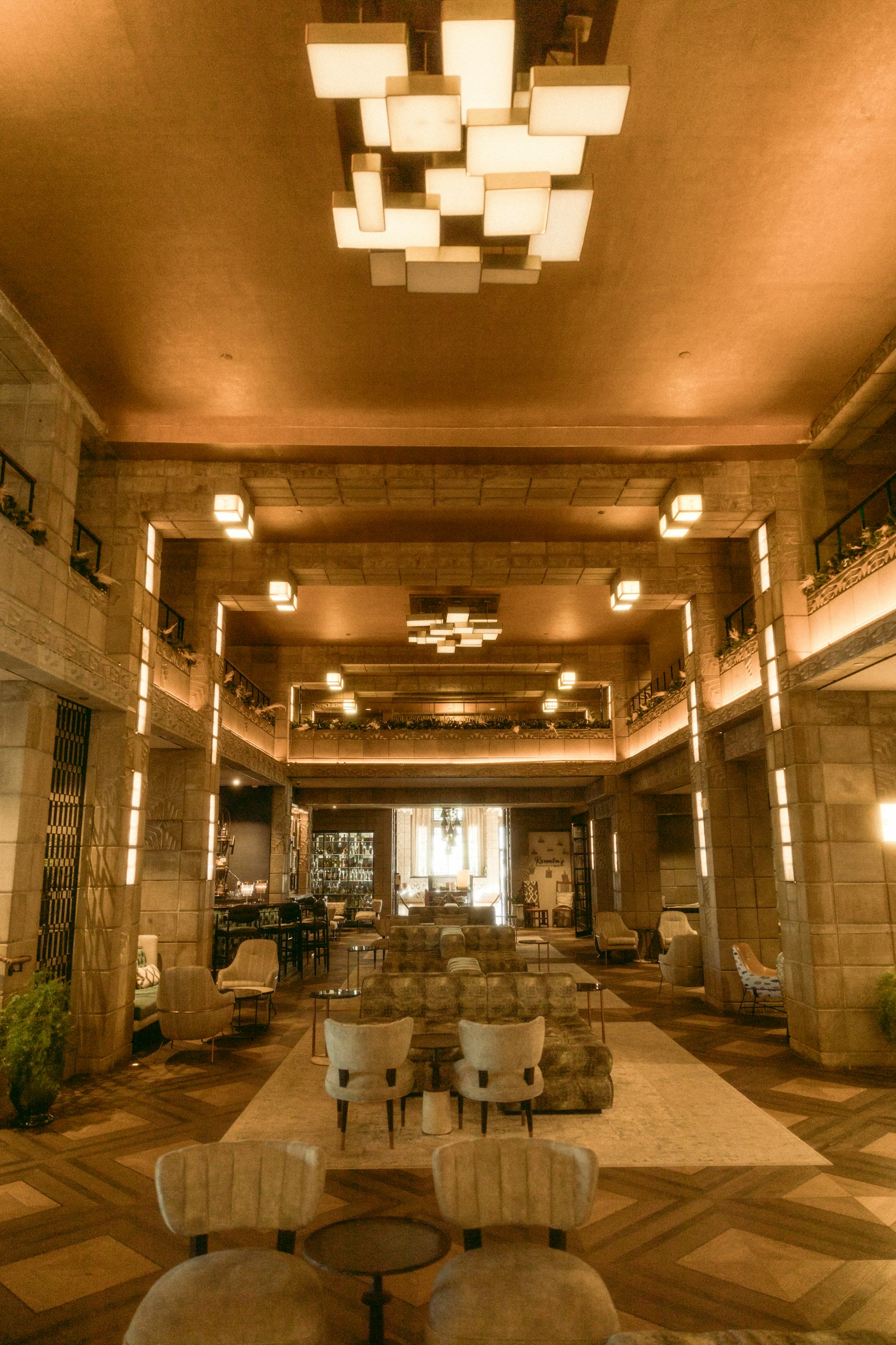 Commercial lobby interior